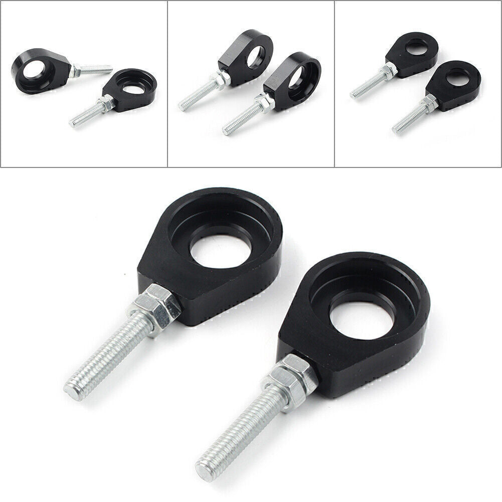 Black 15mm Chain Adjuster Tensioner Block Fit Dirt Bike Quad ATV CRF50 SSR