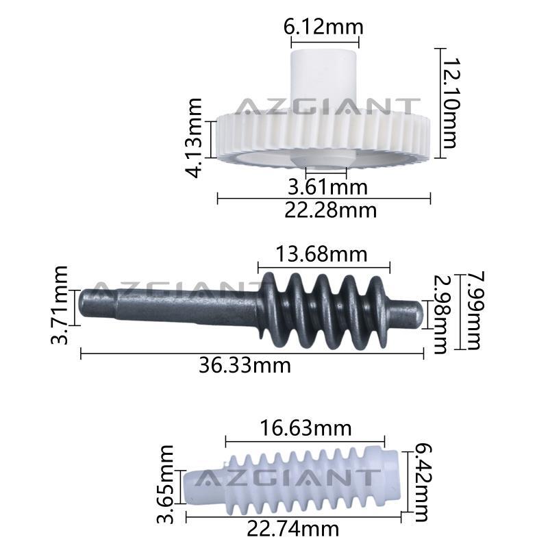 Side mirror folding motor gears are compatible with 2019-2023 for Toyota RAV4 XA50 / for Avalon MK5.