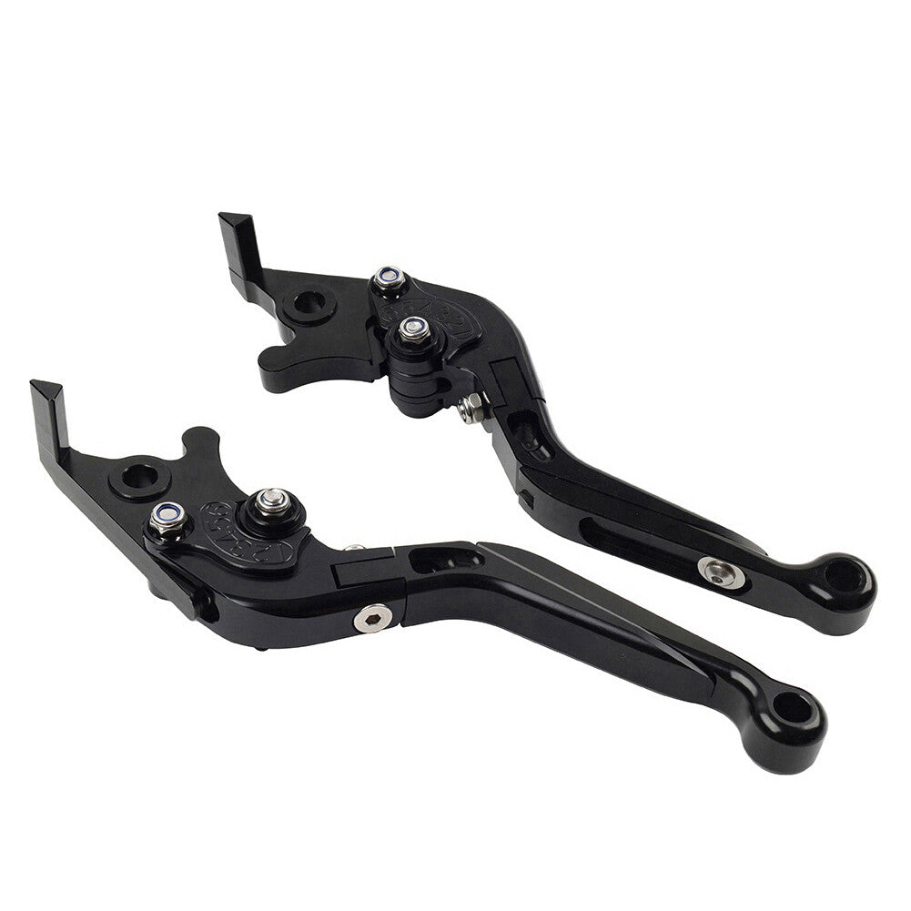 Black CNC Folding Extendable Brake Clutch Levers for BMW S1000XR 2015-2021