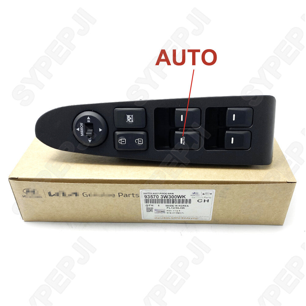 The new Power Window switch is located on the front left and is compatible with the for Kia Sportage 2011-2017 93570-3W300WK-.