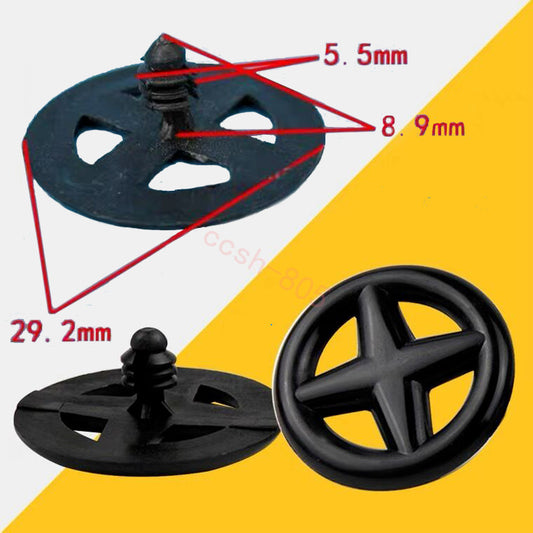 10 Pcs Bonnet Hood Insulation Clips Plastic Fasteners for Nissan Sound Deadening