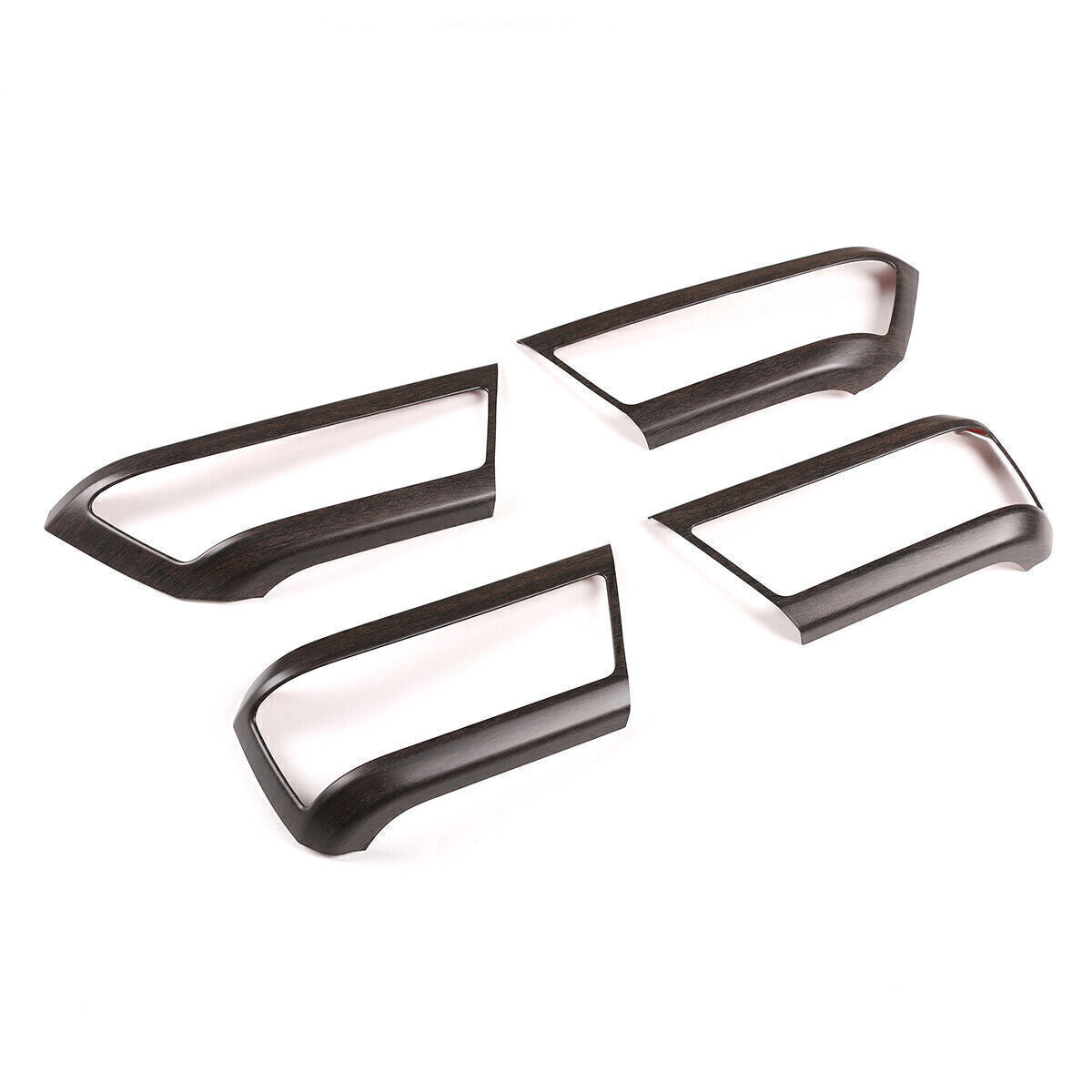 for Land Rover for Defender 110 20-25 Oak Grain Inner Door Handle Lock Frame Trim 4X