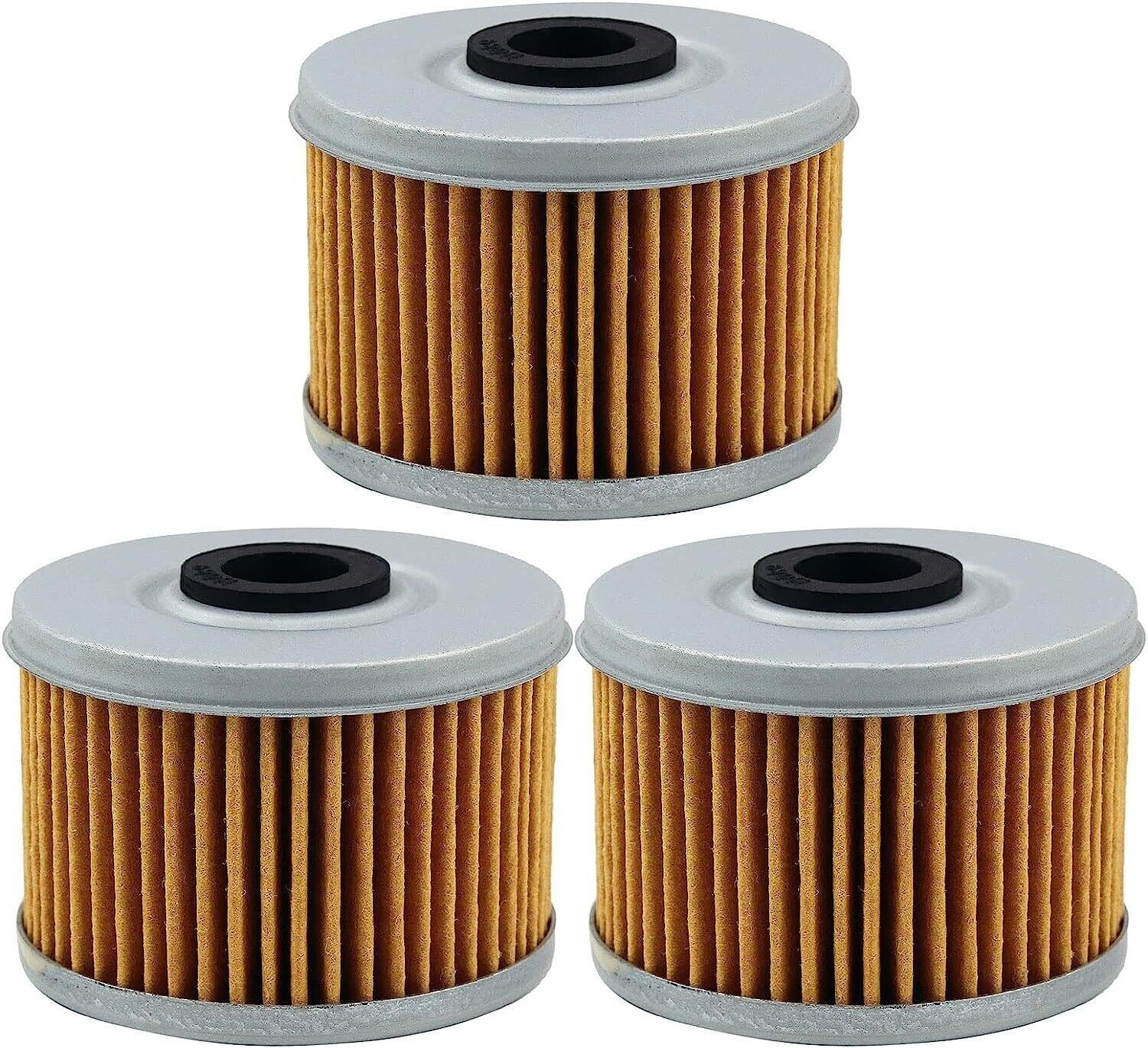 3xOil Filter for Honda TRX250 TRX300EX TRX350 TRX650FA TRX650FGA TRX680FGA CM450