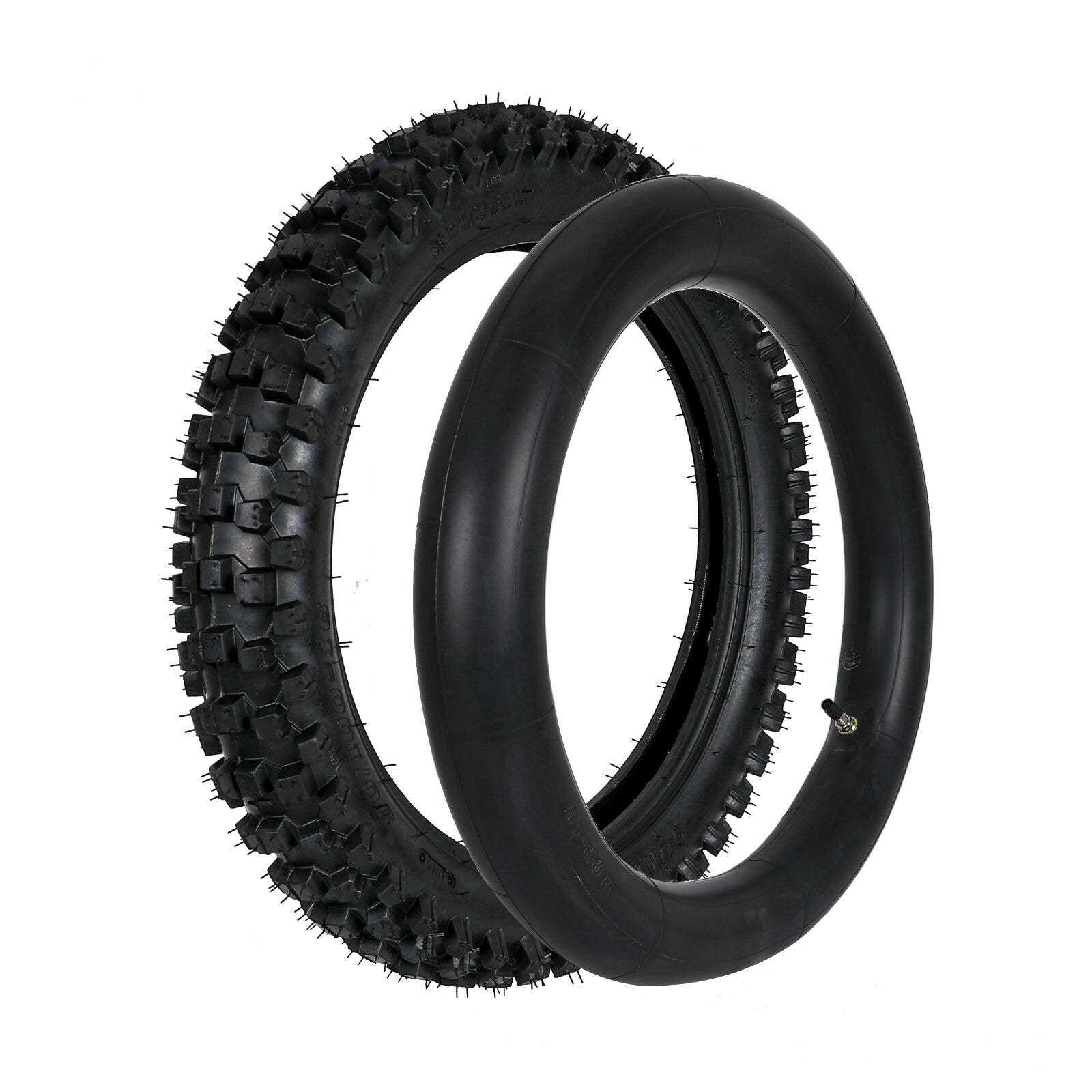 Front 70/100-19 + 90/100-16 rear tire tubing for KX100 CRF150 Apollo 125cc Pit bicycles