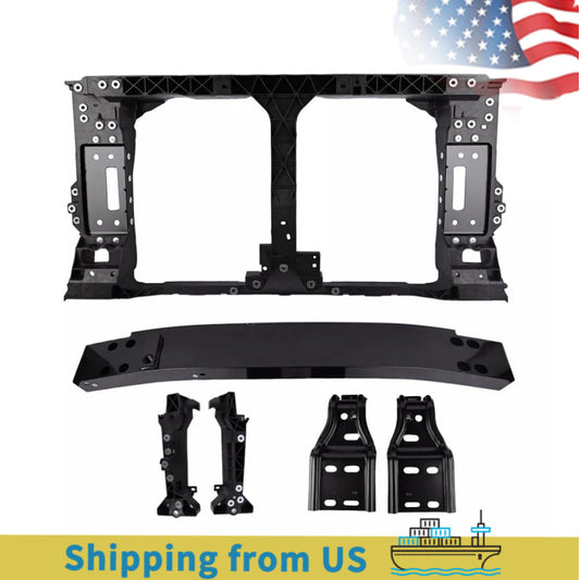 6PC RADIATOR SUPPORT,REINFORCEMENTSIDE BRACKET, BAR REBAR FOR INF Q50 18-22