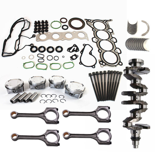 G4NA 2.0L Engine Piston Gasket Bearing Kit w/ Crankshaft Rods for Hyundai for KIA