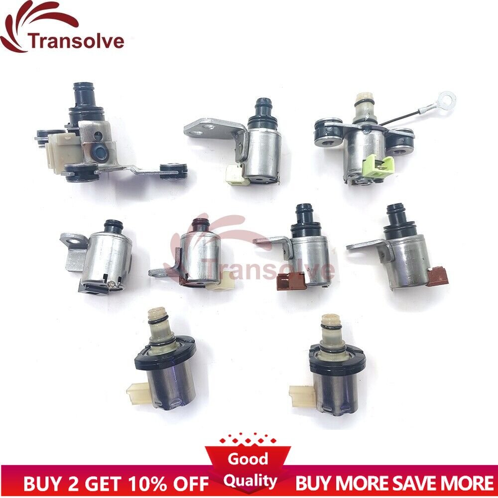 Auto Transmission Solenoid Valve 9PC/Kit for Ford for Mazda JF506E 09A 09B