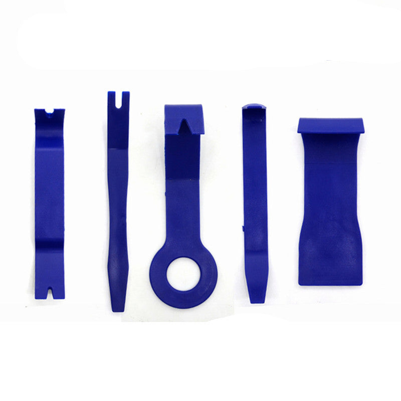 5x Car Door Clip Panel Trim Removal Tool Navigation Blades Disassembly Plastic