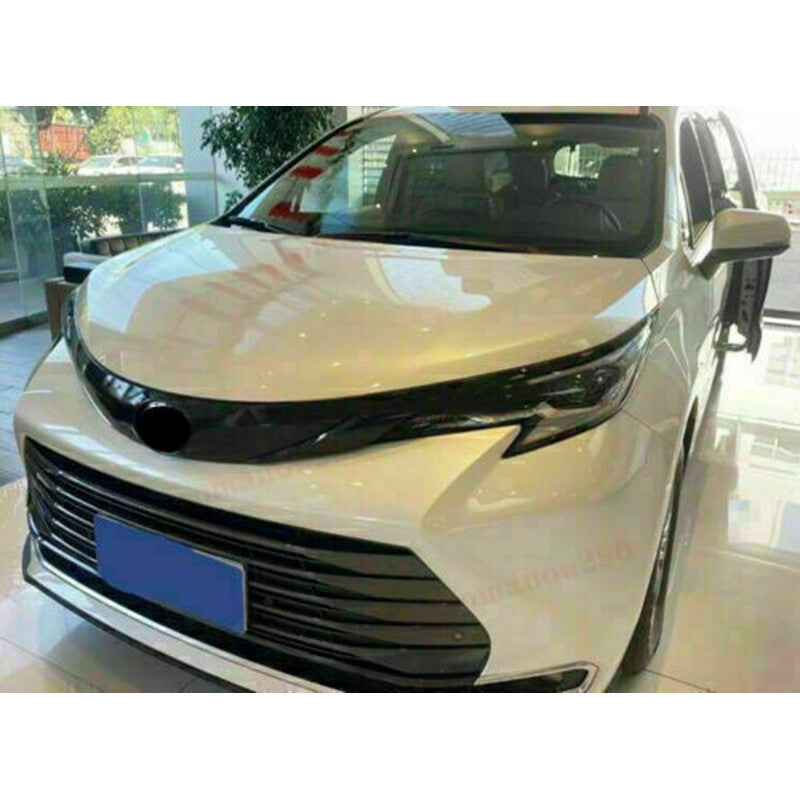 5P for Toyota for Sienna 2021-2023 Front Grille Grilles Moulding Cover Eyebrow Trim