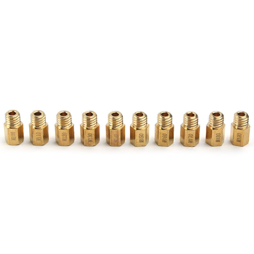 Hex Type Main Jets Fit Fit VM/TM/TMX Carburetor 100 110 120 130-190 Set
