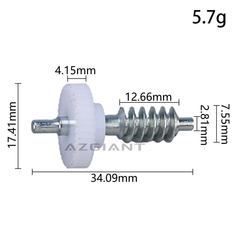 Wing-shaped side view mirror folding motor gear for 2019-2023 for Peugeot partner K9 Van
