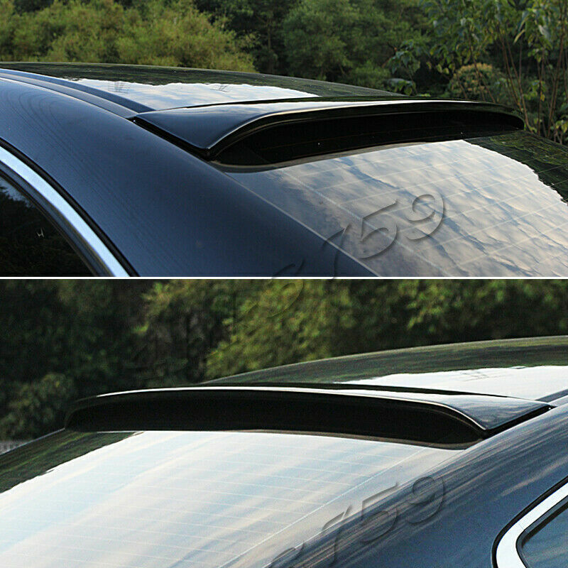 for Honda Accord 2008-2012 Glossy Black Rear Roof Spoiler Window Visor Bar trim