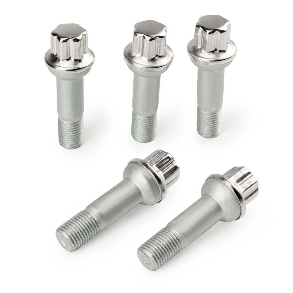 5X Lug Bolts Nuts 0009905407 for Mercedes-Benz ML550 S500 GLK350 S550 CL500