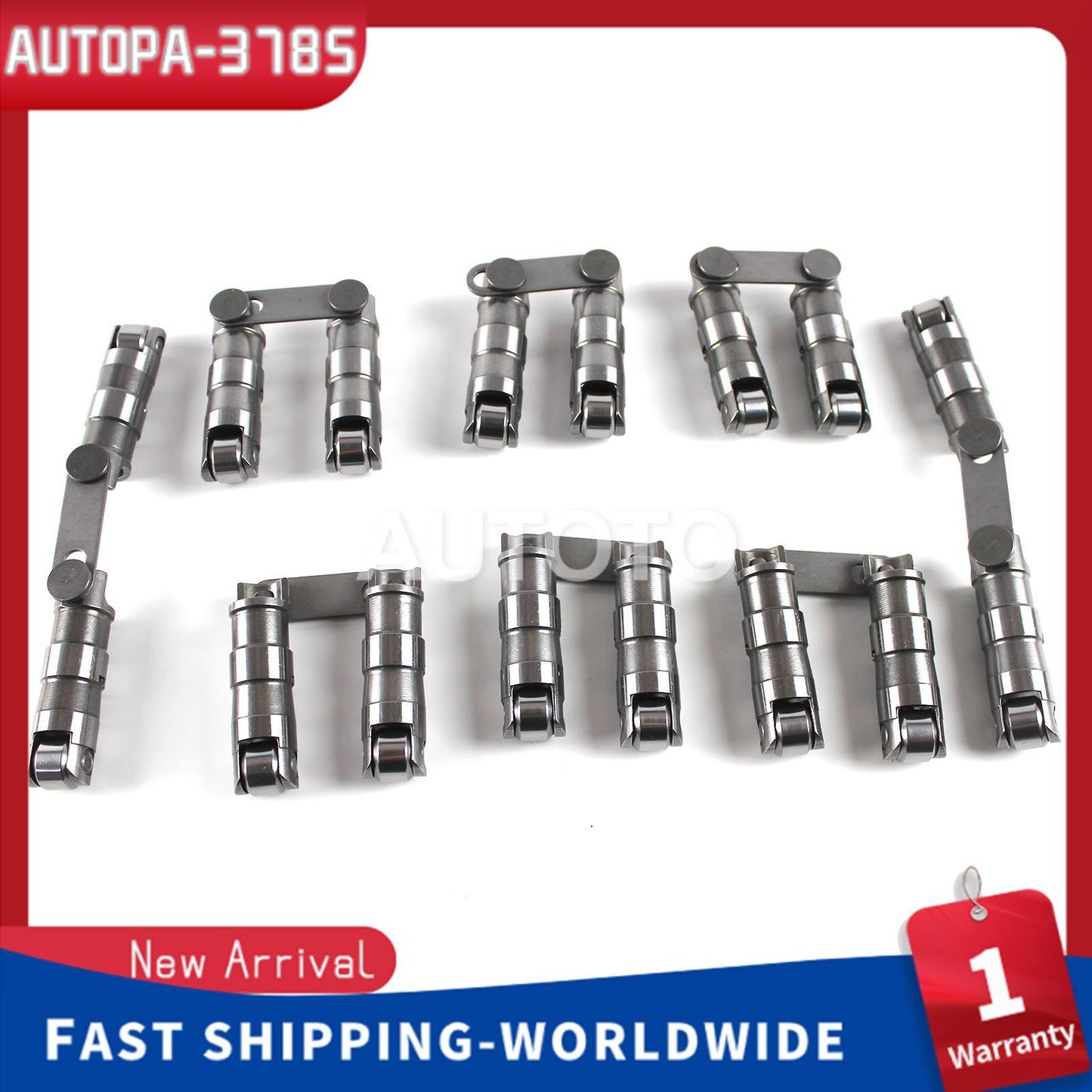 For Hydraulic Roller Lifters 16pcs fits for Chevy SBC V8 350 265-400 283 327 302