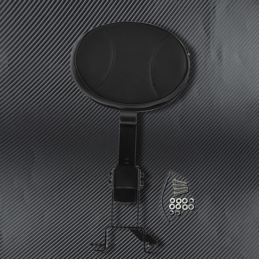 Adjustable Drive Backrest w/ Mounting Kit Fit For Indian Models 2014-2018 Black