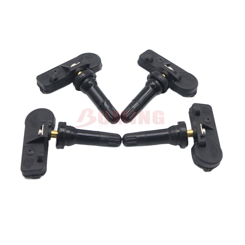new TPMS tire pressure sensors (4 units, 5142340AA) for Jeep for Wrangler and Grand Cherokee.