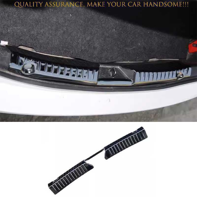 for Mazda 3 Sedan 17-2018 Black Steel Inner Rear Bumper Protector Guard Trim 1X