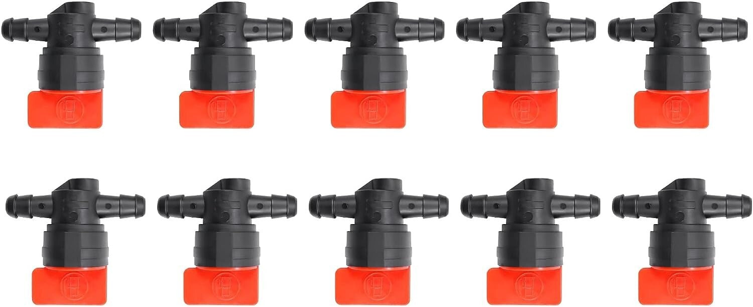 10 PCS 1/4 Gas Fuel Cut Off Valve for Kawasaki AM107340 LA105 LA115 BS 94768