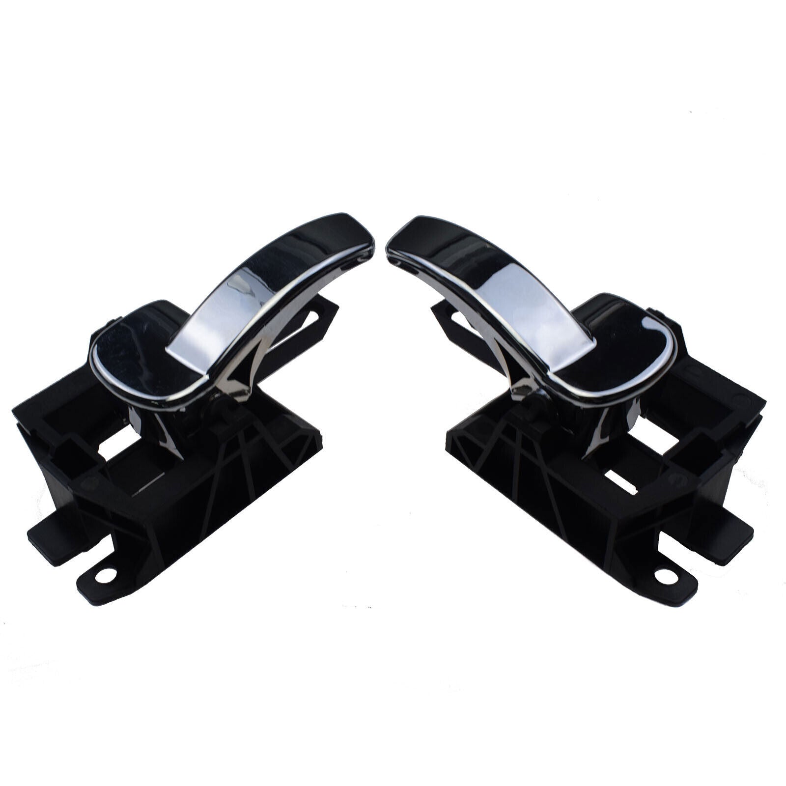 for Nissan Qashqai 2007- 2014 A pair Interior Door Handles Left  Right Chrome