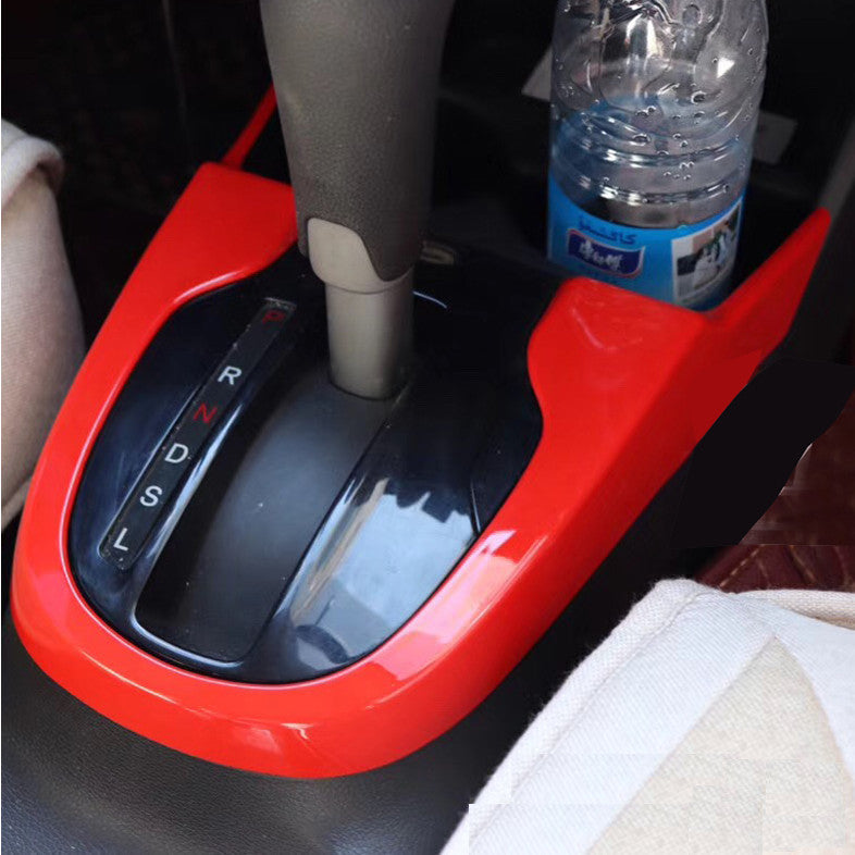 1P ABS Interior Gear Shift Box Panel Cover Trim for 2014-2020 for Honda Fit Jazz