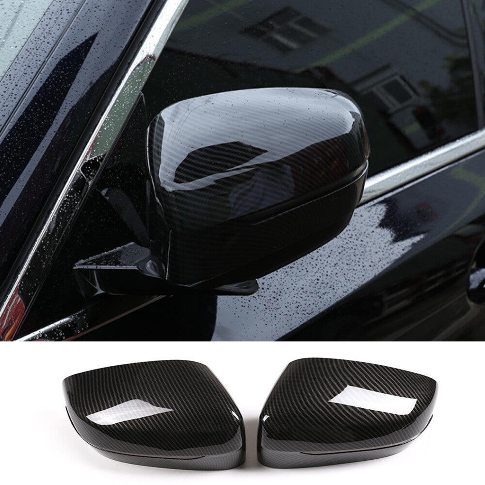 Carbon Fiber ABS Side Rearview Mirror Cap Cover for BMW 3 5 7 Series 6GT G20 G30