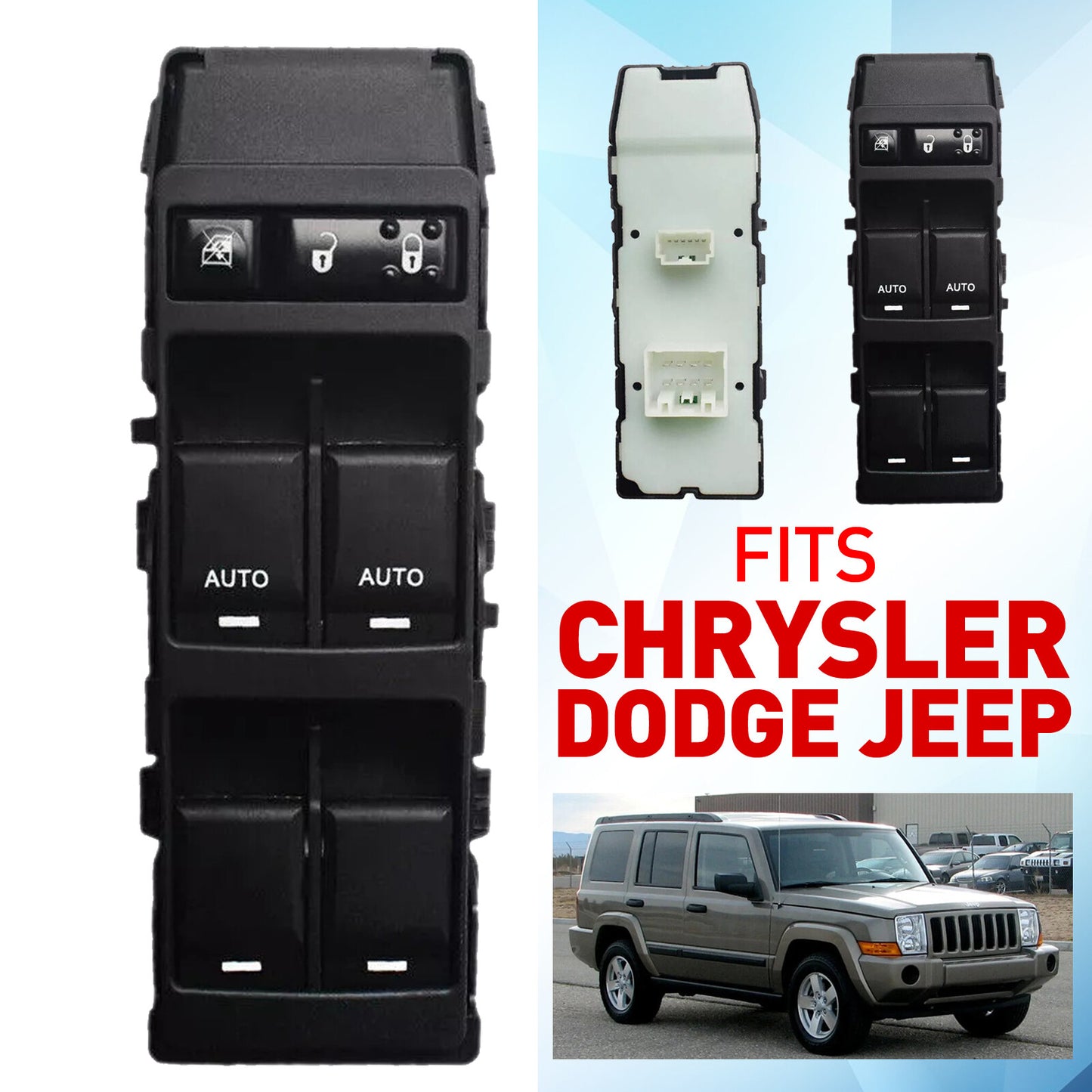 4602781AA Master Power Window Switch Left Driver Side Fits for Chrysler for Dodge JeepXk