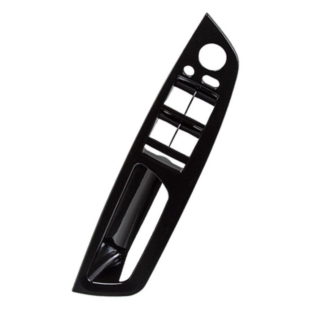Front Inner Door Panel Handle Pull Trim Cover Fit for BMW X5 E70 X6 E71/72 LHD Gloss