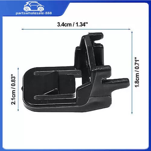 33155TEAT01/ 33105TEAT01 2Pair Front Left Right Headlight Clip for Honda for Civic