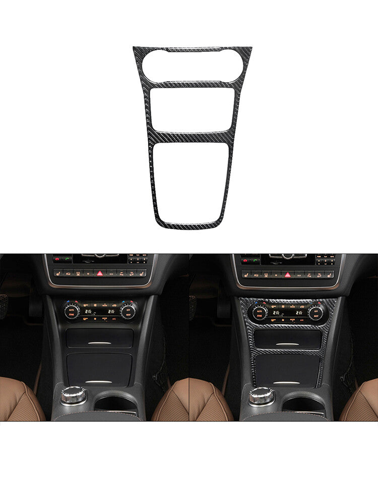 Carbon Fiber Center Console Trim for Mercedes-Benz CLA 2014-18/GLA 2015-18