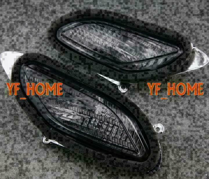 Front Turn Signal Blinker Indicator Lens Smoke Cover Fit for Honda ST1300 2002-2009