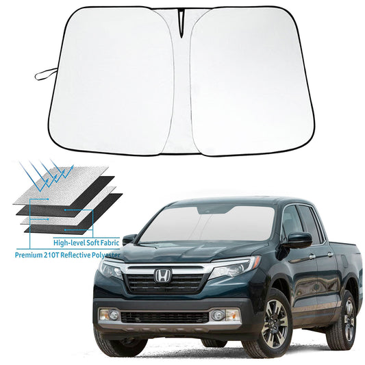 Custom for Honda Ridgeline 2017-2025 Car Windshield Sun Shade UV Block Cover