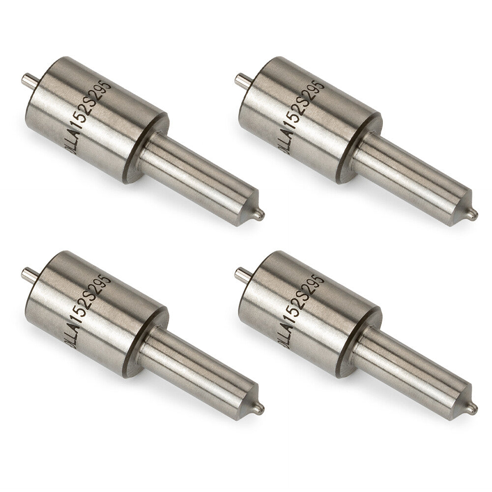 4-pack of fuel injector nozzles DLLA152S295 (152S295) for Deutz KHD TD226B engines.