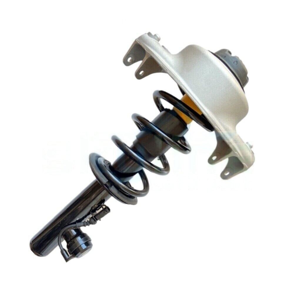 2-piece front shock absorber strut assembly with electric adjustment for Jaguar XJ XJR X351 RWD 2010-2019