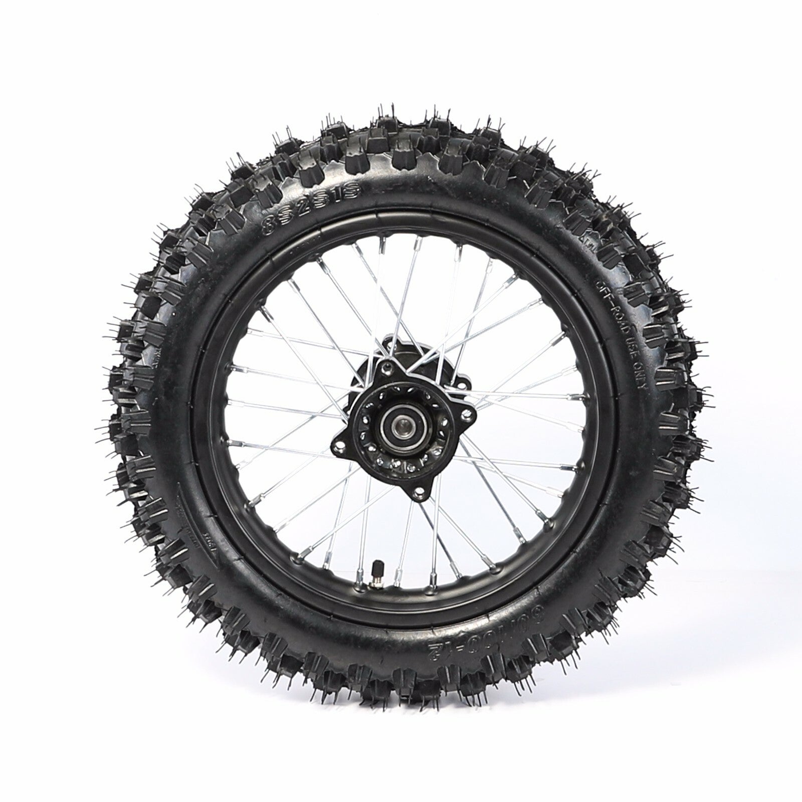 12mm 80/100-12 rear tire, 1.85x12 inch rim, wheel suitable for Taodao coolers 110, 125cc, 140cc