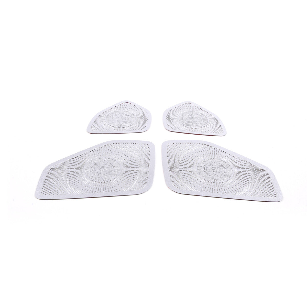 ABS matte black rearview mirror covers suitable for Mercedes-Benz ML, GL, GLE, and GLS models from 2013 to 2019.