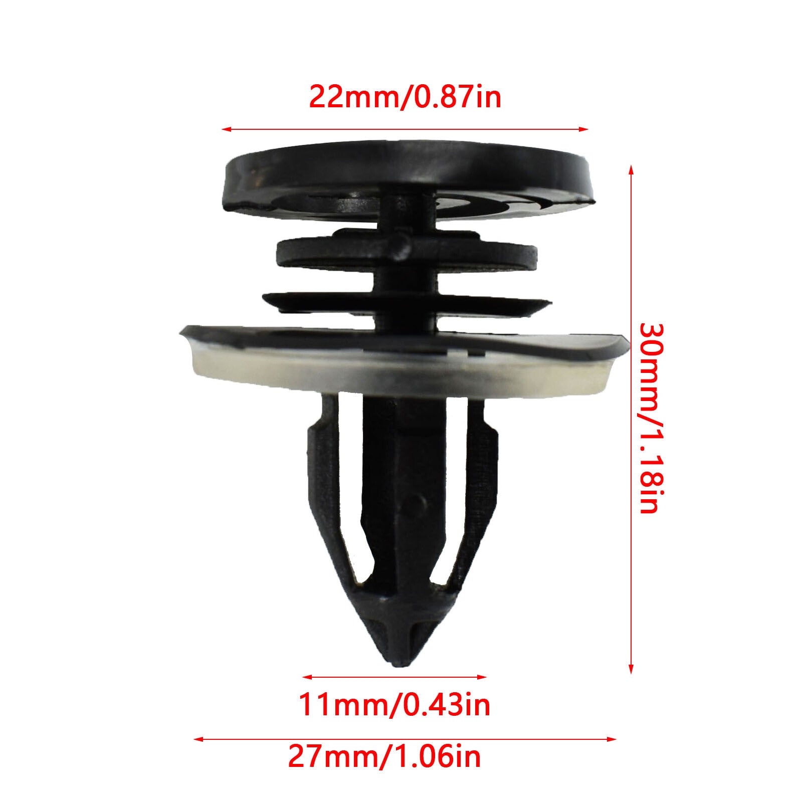 for Audi for A4 Door Trim Clips Interior Trim Mounting Clips x 20-Piece