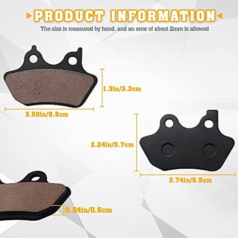Brake Pads for Harley Road King Classic/FLHTCU-I Electra Glide Ultra Classic