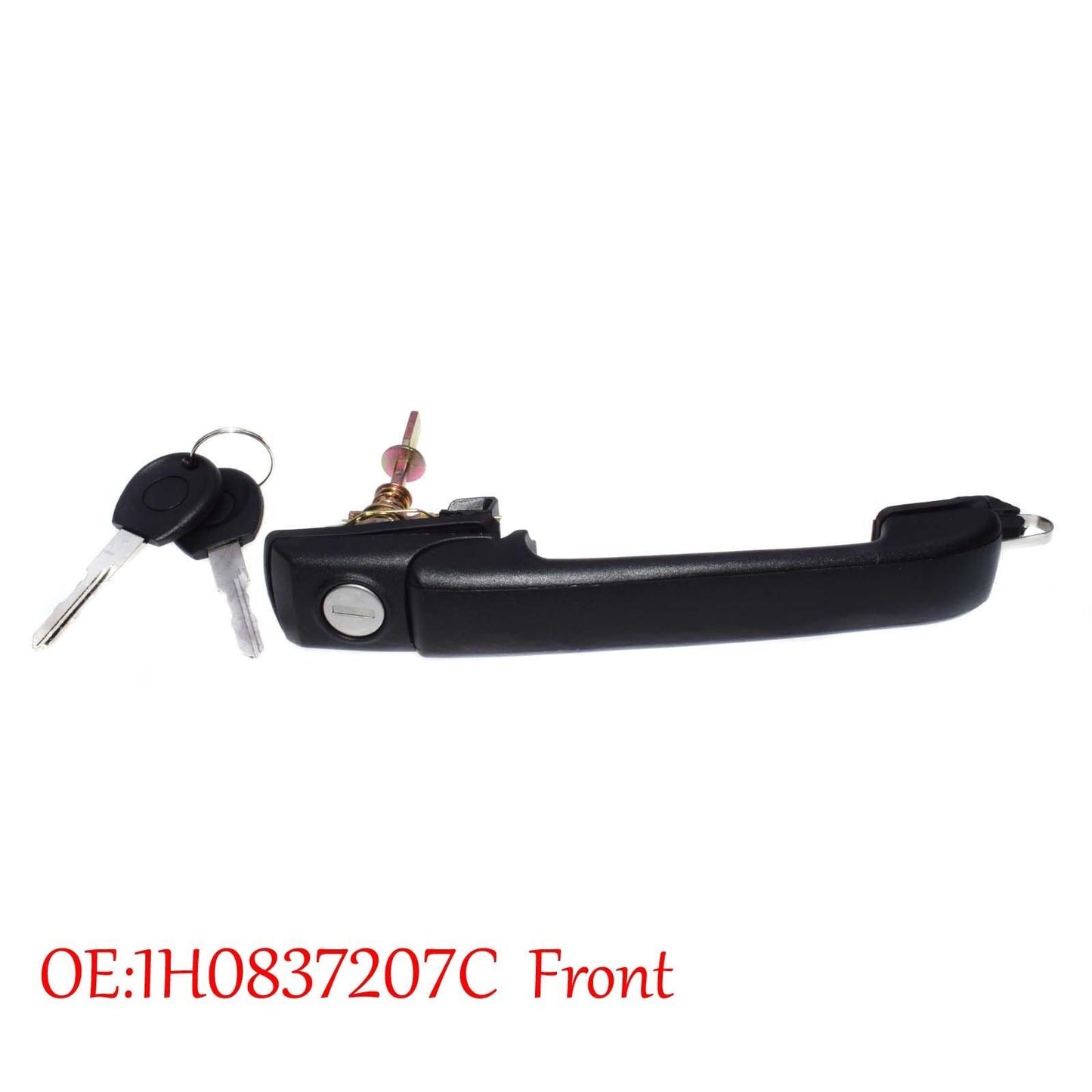 for VW for GOLF Cabrio GLX Set of 1NEW Exterior DOOR HANDLE Key Front Left Or Right