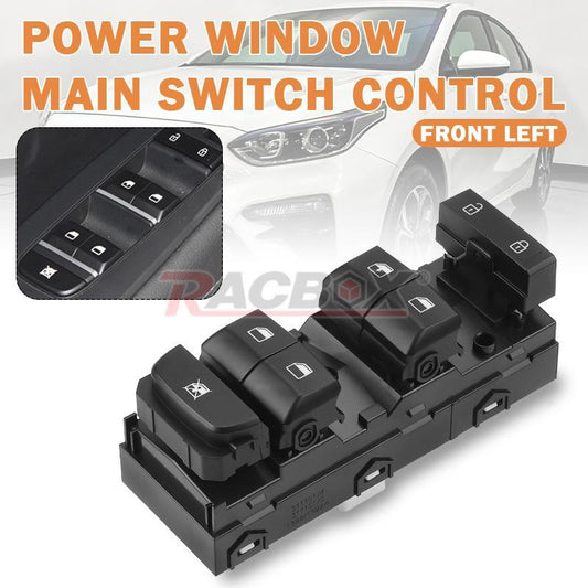 Driver Door Master Power Window Switch Black Fit for Kia Forte 2019 2020 2021