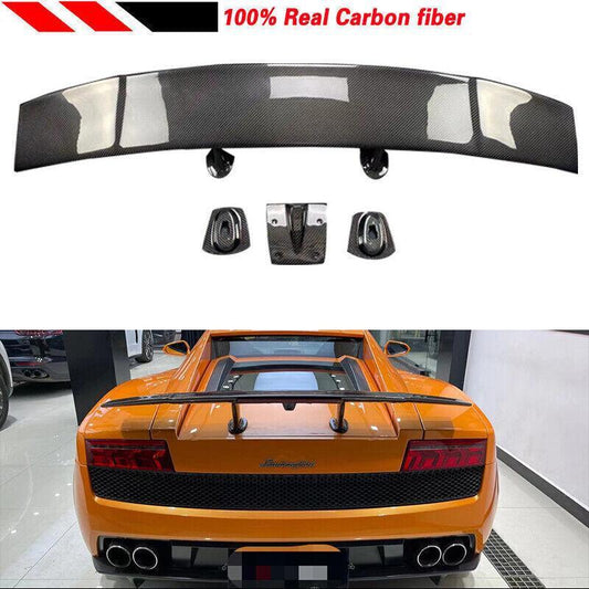 True carbon fiber rear boiler wing for Lamborghini Gallardo LP550 LP570