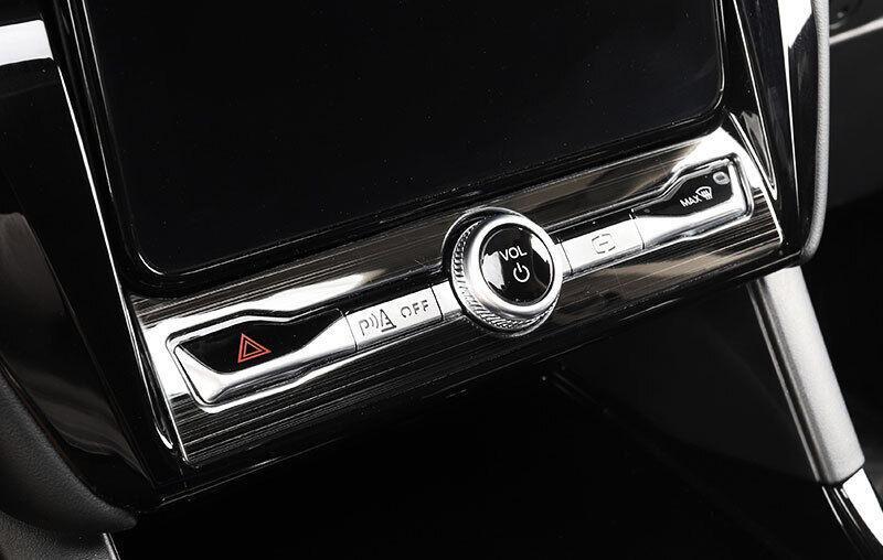 for Ford Explorer Black Titanium Central Console Navigation Panel Trim 2020-2022