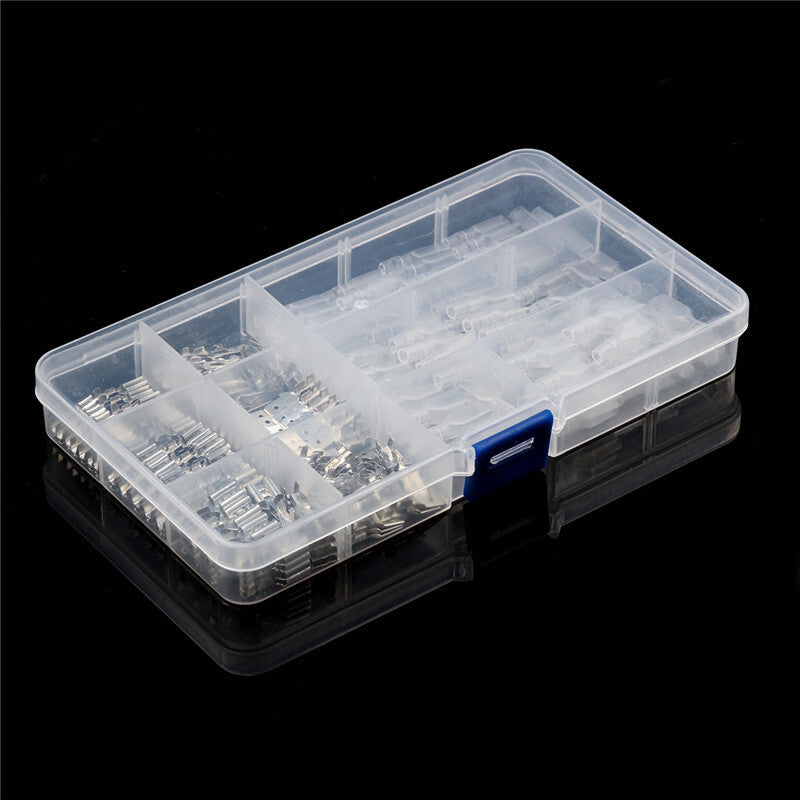Car Electrical Wire Connectors Plug Spring Female Male Spade Cold Crimp Terminal