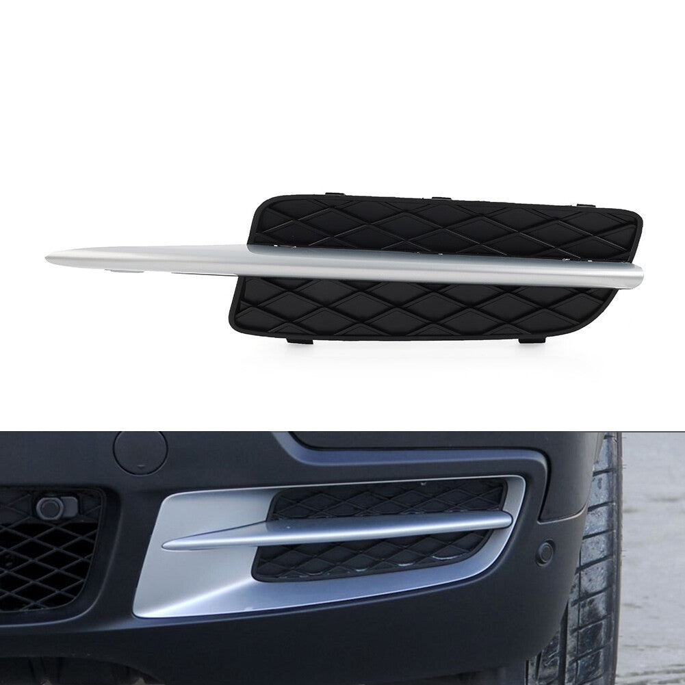 Closed Grid Front Bumper Fog Light Grill Lower Grille Trim Left for BMW X5 E70