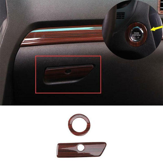 Lgnition Switch+ for Co -Pilot Storage Handle for Ford Explorer 2011-2019 Wood Grain