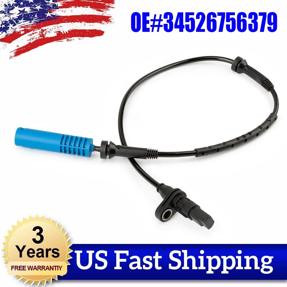 One front ABS wheel speed sensor (34526756379) is suitable for BMW X5 E53 3.0L, 4.4L, and 4.8L engines. (March 6th)