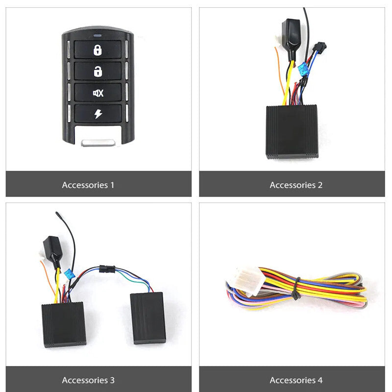 Motorcycle Waterproof Alarm Remote Controller GPS GSM Alarm Tracker APP Keyless