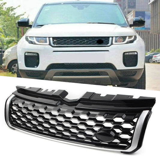 Upper Front Grille Grill for Range Rover Evoque 2010-2018 2017 2016 2015 2014