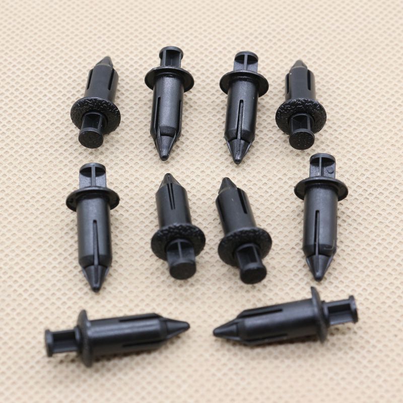 10 radiator grille and trim panel push-lock clips for GM and for Toyota