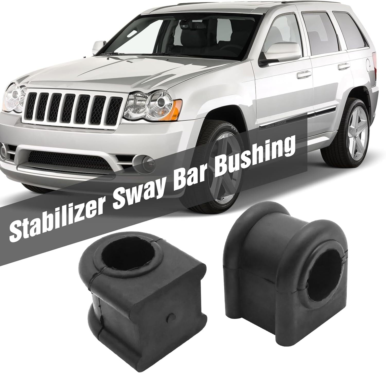 2Pcs Front Sway Bar Bushing Set for Dodge Durango for Jeep Grand Cherokee 2011-2020
