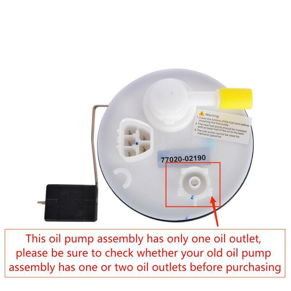 Fuel Pump Assembly 77020-02190 Fit for Corolla Luxel ZZE122R 1.8L Auto Pump US